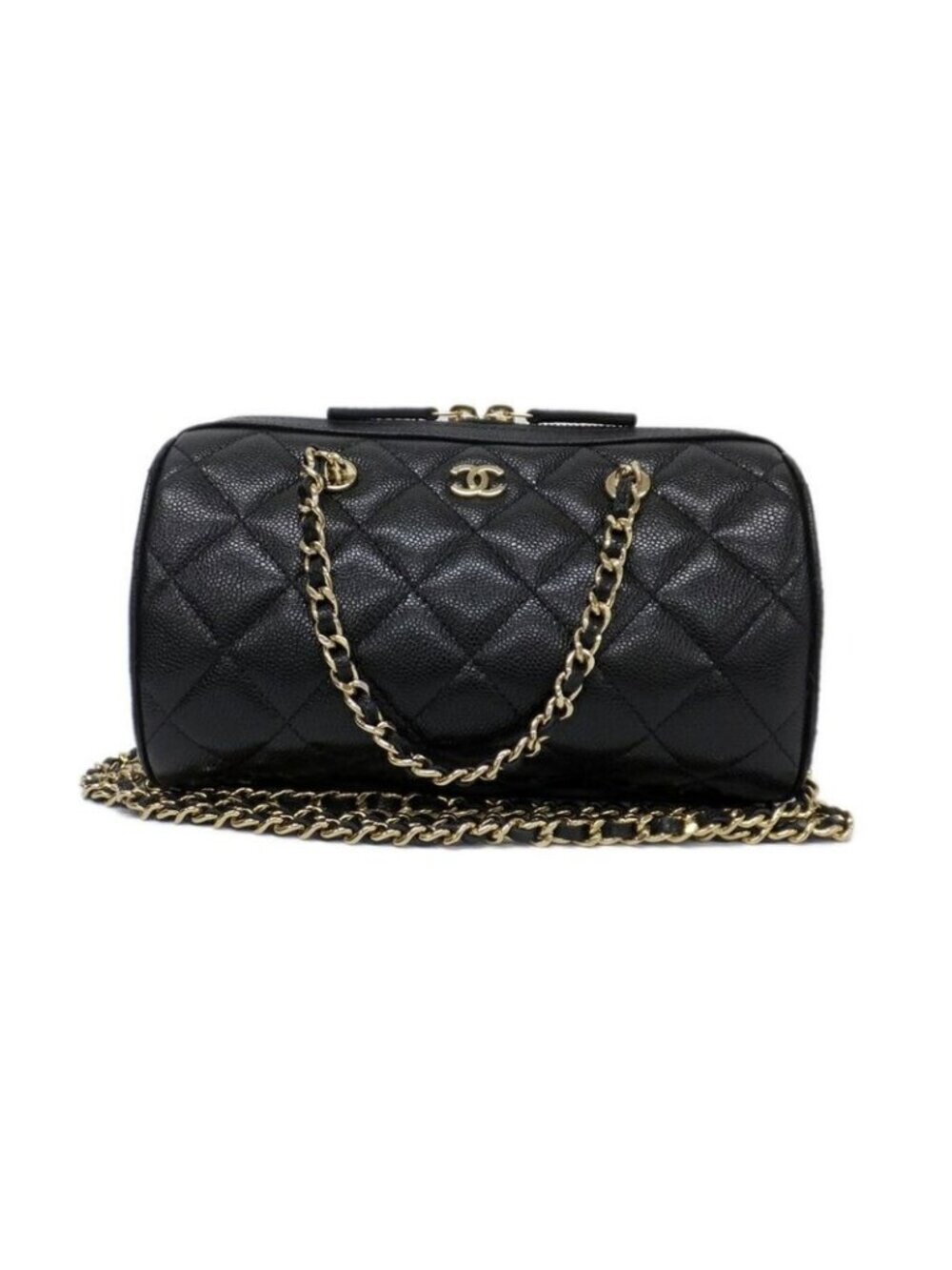Chanel Mini Boston Chain Shoulder Quilted Ap4474 Chien Pangold